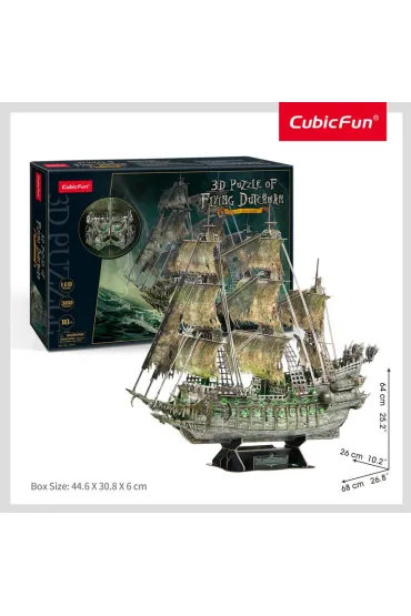 Puzzle 3D 360 el. Lataj�cy Holender LED Cubic Fun