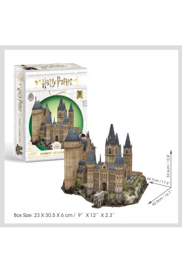 Puzzle 3D 243 el. Harry Potter Wie�a astronomiczna Cubic Fun