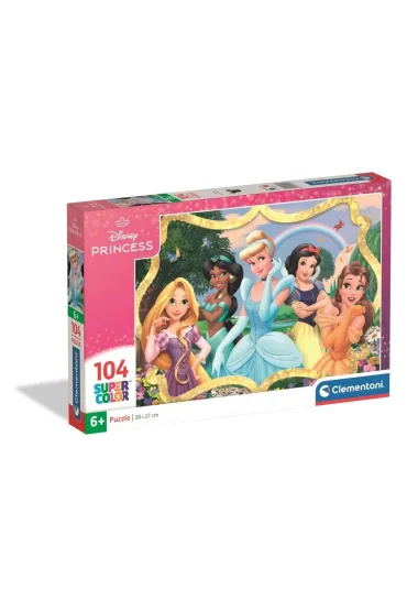 Puzzle 104 el. SuperColor. Princess Clementoni