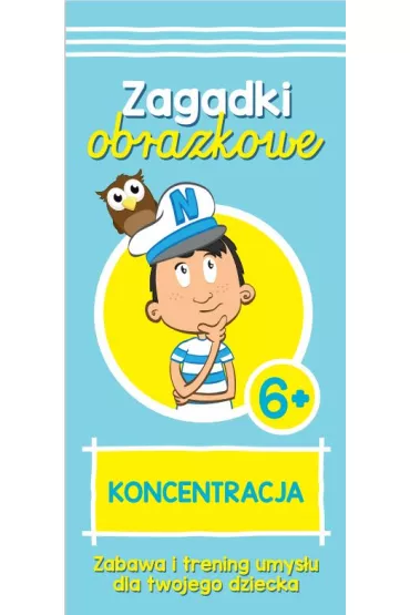 Kapitan Nauka. Zagadki obrazkowe. Koncentracja - Magdalena Trepczy�ska
