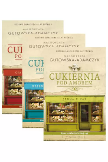 Pakiet Cukiernia pod Amorem. Tomy 4-6: Ciastko z wróżbą, Dziedzictwo