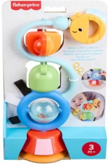 Sensoryczna zabawka z przyssawk� Weso�e odg�osy Mattel