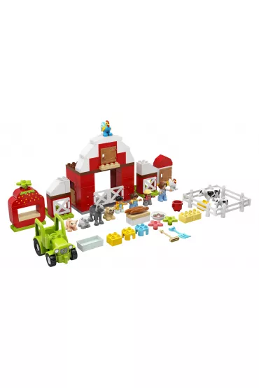 LEGO DUPLO Stodo�a, traktor i zwierz�ta gospodarskie 10952