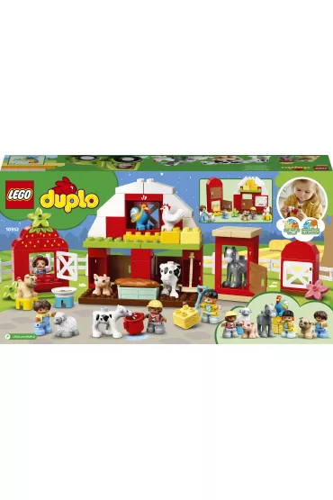 LEGO DUPLO Stodo�a, traktor i zwierz�ta gospodarskie 10952