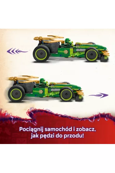 LEGO NINJAGO Samochd wycigowy Lloyda z napdem typu pull-back 71828