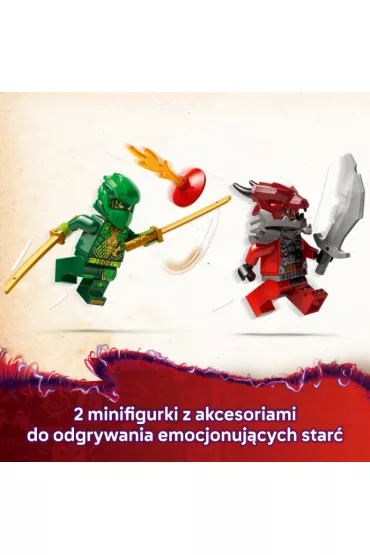 LEGO NINJAGO Samochd wycigowy Lloyda z napdem typu pull-back 71828