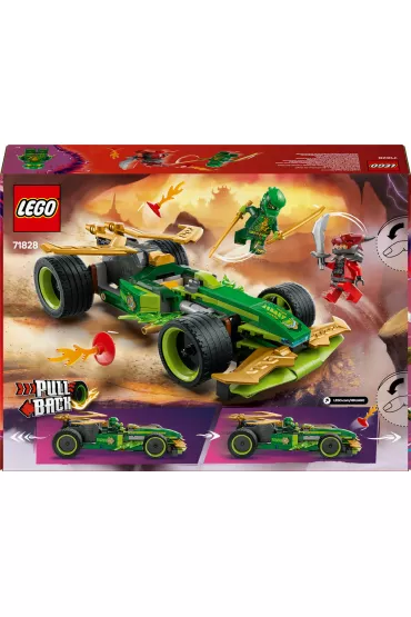 LEGO NINJAGO Samochd wycigowy Lloyda z napdem typu pull-back 71828