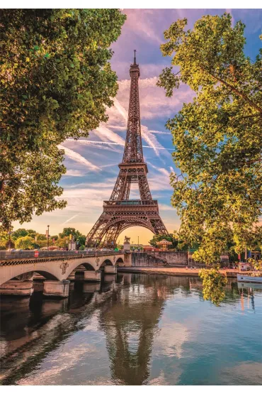 Puzzle 500 el. HQ Along the Seine Clementoni
