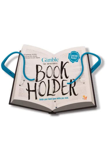 If Gimble Book Holder niebieski uchwyt do ksi��ki