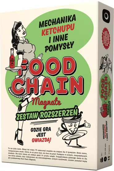 Food Chain Magnate: Mechanika Ketchupu i Inne Pomysy. Zestaw rozszerze Portal Games
