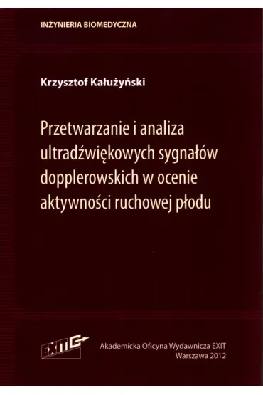 Przetwarzanie i analiza ultrad�wi�kowych sygna��w - Krzysztof Ka�u�y�ski
