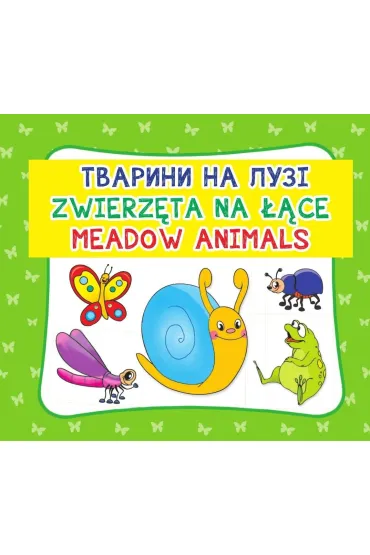 Zwierz�ta na ��ce. Wersja polsko-angielsko-ukrai�ska
