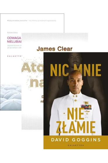 Pakiet: Odwaga bycia nielubianym, Atomowe nawyki, Nic mnie nie z�amie