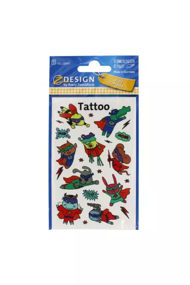 Tatua�e Superbohaterowie Avery Zweckform