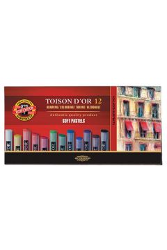 Koh-I-Noor Pastele suche Toison D'or 8512N 12 kolorw