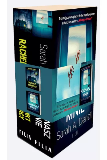 Pakiet: Instynkt mordercy / Poznasz mnie - Rachel Caine, Sarah A. Denzil