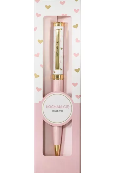 Be-Happy Gifts D�ugopis prezentowy z napisem Kocham Ci�
