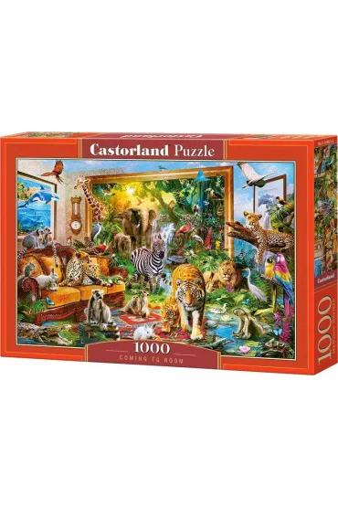 Puzzle 1000 el. Le�ny pok�j Castorland