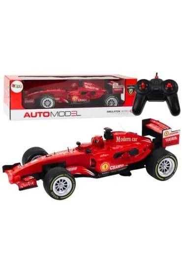 Wy�cig�wka RC 1:12 czerwona LeanToys