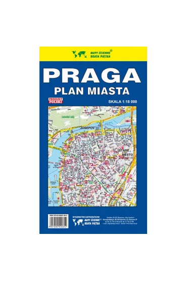Plan miasta Praga