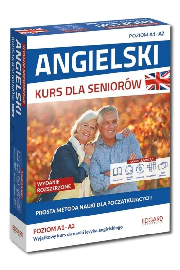 Angielski. Kurs dla senior�w. Poziom A1-A2 - Joanna Szyke, Katarzyna Zimnoch