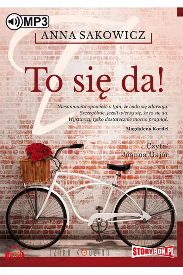 Audiobook To si� da CD - Anna Sakowicz