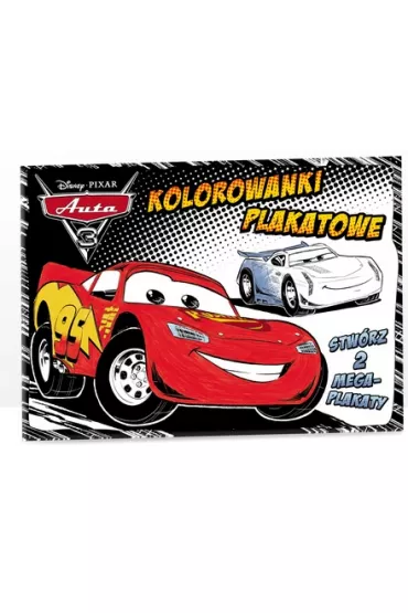 Auta 3. Kolorowanki plakatowe