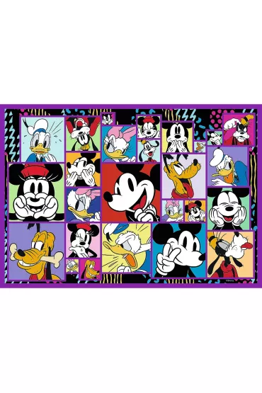 Puzzle 4x250 el. Seria przyg�d Myszki Miki Trefl
