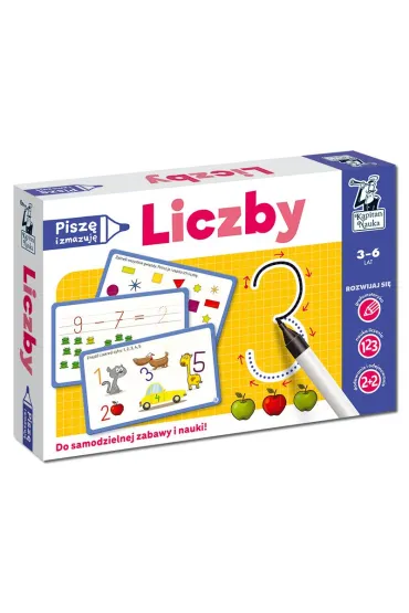 Kapitan Nauka. Liczby. Pisz� i zmazuj� - Hubert Bobrowski, Norman Ewa