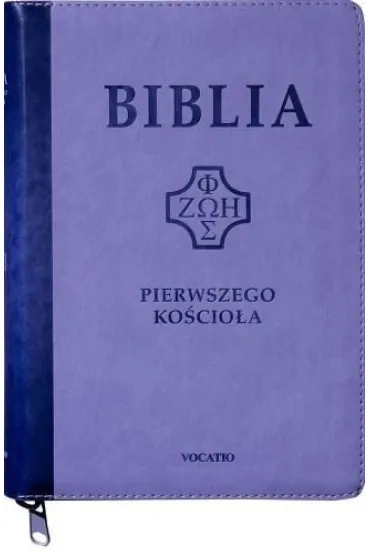 Biblia pierwszego Ko�cio�a z paginat. suwak fiolet