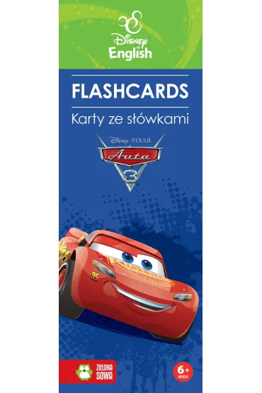 Flashcards karty ze s��wkami  auta 3 Disney english