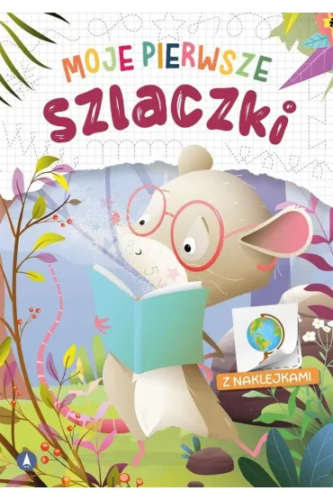 Ksi��ka edu. A4  Naklejki Moje pierwsze szlaczki SKRZAT 077995