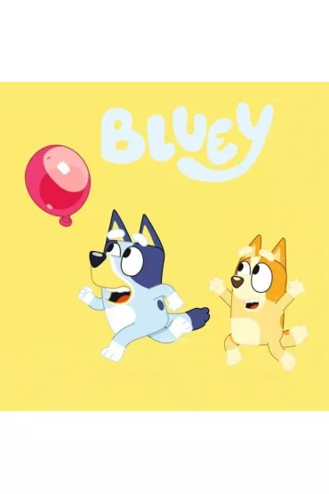 Amscan Serwetki Bluey 33x33cm