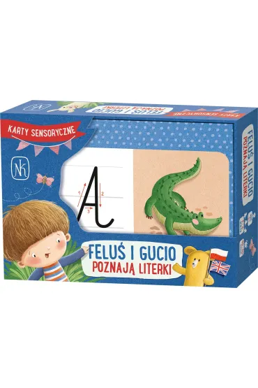 Felu� i Gucio poznaj� literki Nasza Ksi�garnia - Justyna Kesler