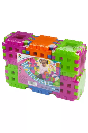 Klocki konstrukcyjne 36 el. Wikusie