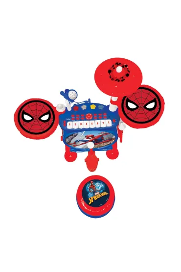 Elektroniczny zestaw muzyczny Spider-Man perkusja z keybordem K610SP