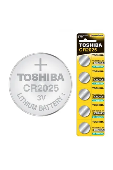 Bateria Toshiba CR2025 5szt/blister