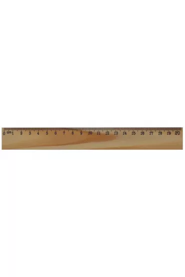 Ziemia Obiecana Linijka z sosny Eco 20 cm