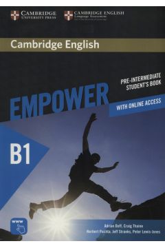 Cambridge English Empower Pre-intermediate B1. Student`s Book with Online Assessment AND Practice AND Online Workbook