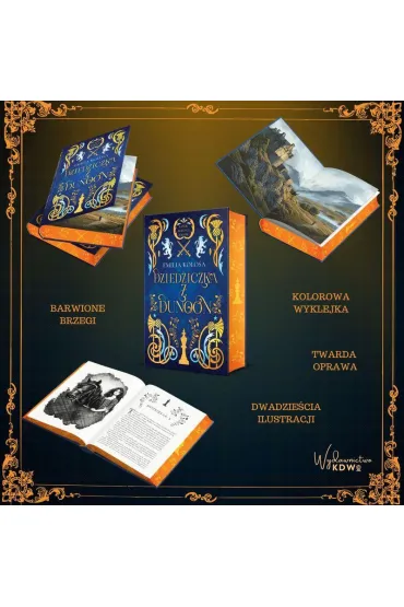 Dziedziczka z Dunoon. C�rki bia�ych lw�w. Tom 1 (barwione brzegi) - Emilia  Kolosa