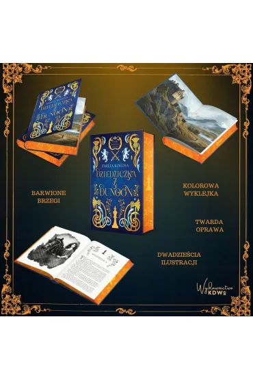 Dziedziczka z Dunoon. C�rki bia�ych lw�w. Tom 1 (barwione brzegi) - Emilia  Kolosa