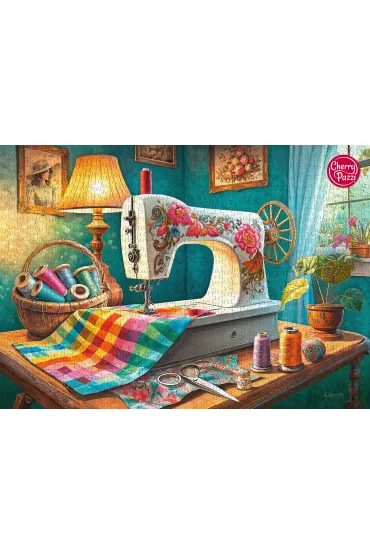 Puzzle 1000 el. My Sewing Corner CherryPazzi