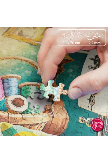 Puzzle 1000 el. My Sewing Corner CherryPazzi