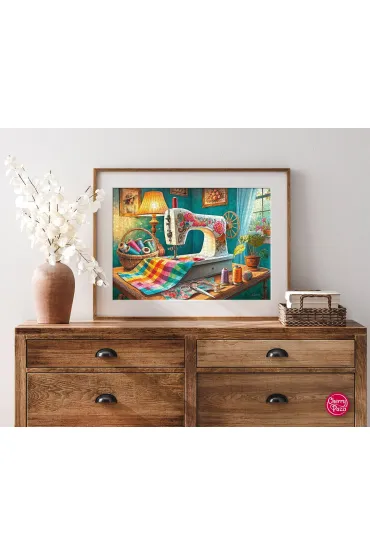 Puzzle 1000 el. My Sewing Corner CherryPazzi