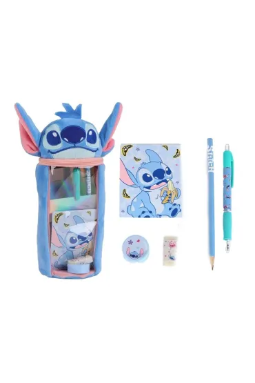 Artesania Cerda Zestaw akcesori�w szkolnych z pi�rnikiem Stitch