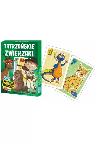 Karty Piotru�/Memory. Tatrza�skie Zwierzaki