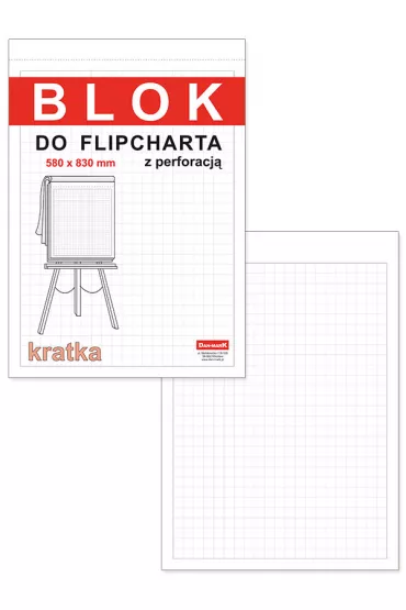 Danmark Blok do flipchart�w kratka 50 kartek
