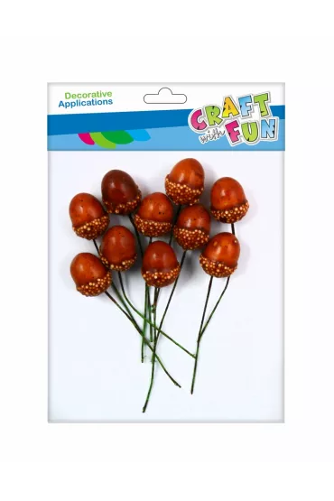 Craft with Fun Ozdoba dekoracyjna drucik �o��d� 2 cm