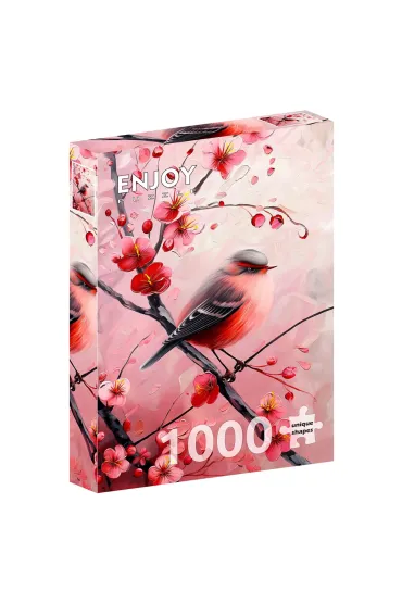 Puzzle 1000 Czerwony brzuszek Enjoy
