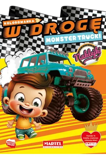 Kolorowanka W drog� Monster Trucki